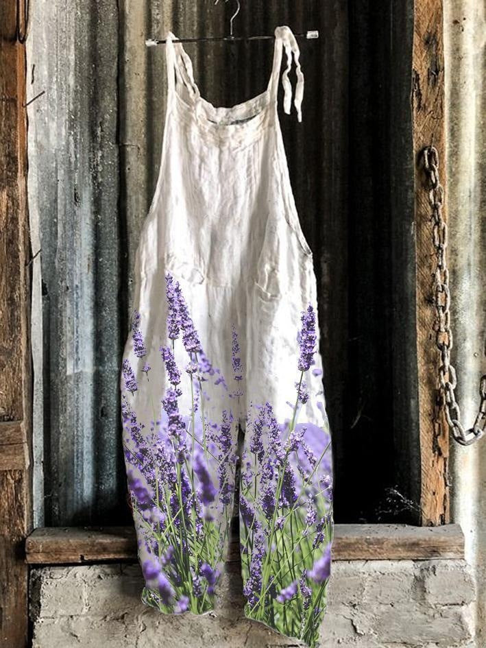 Tulip Sleeveless Casual Jumpsuit